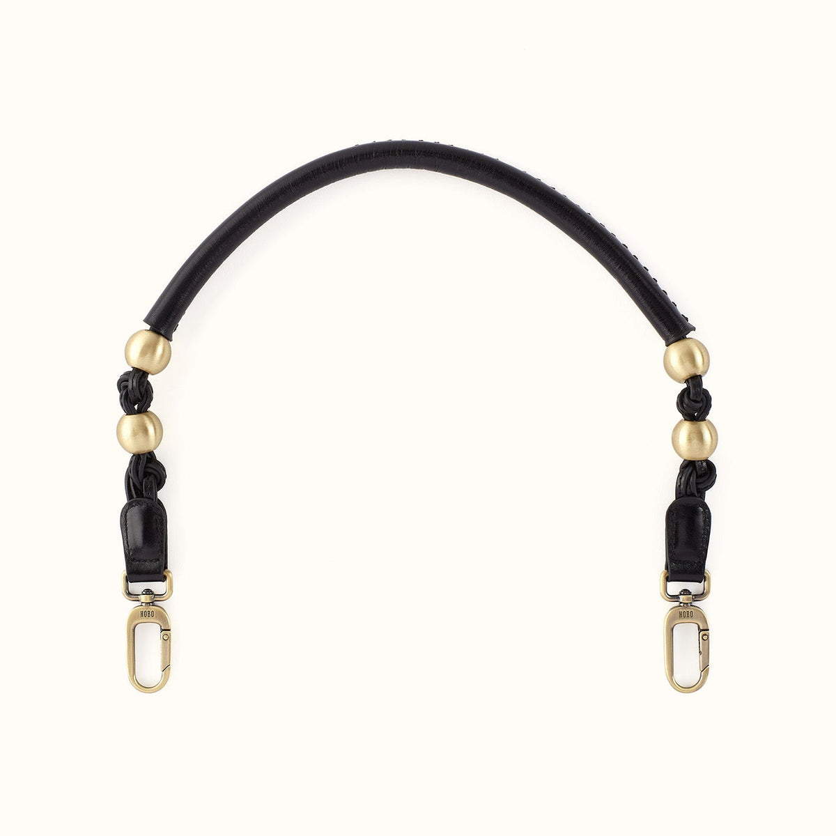 Tamborine Strap In Polished Leather