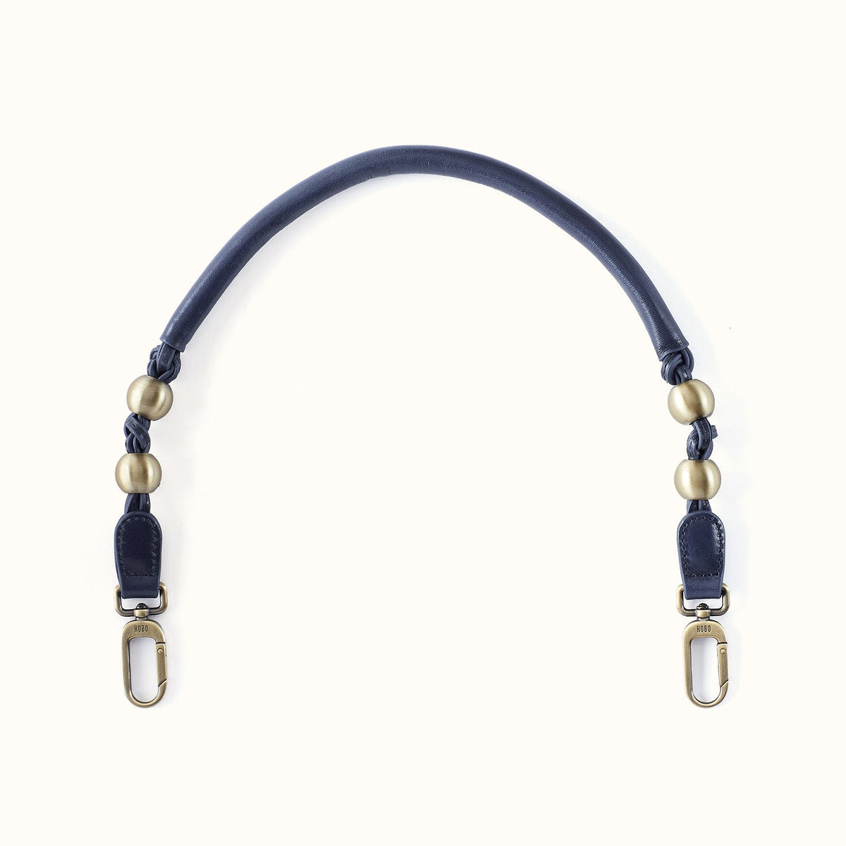 Tamborine Strap In Polished Leather