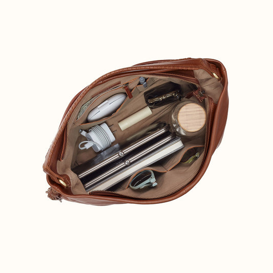 Harley Hobo In Washed Leather
