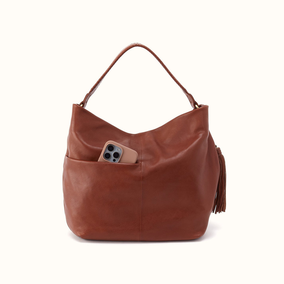 Harley Hobo In Washed Leather