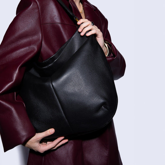 Harley Hobo In Pebbled Leather