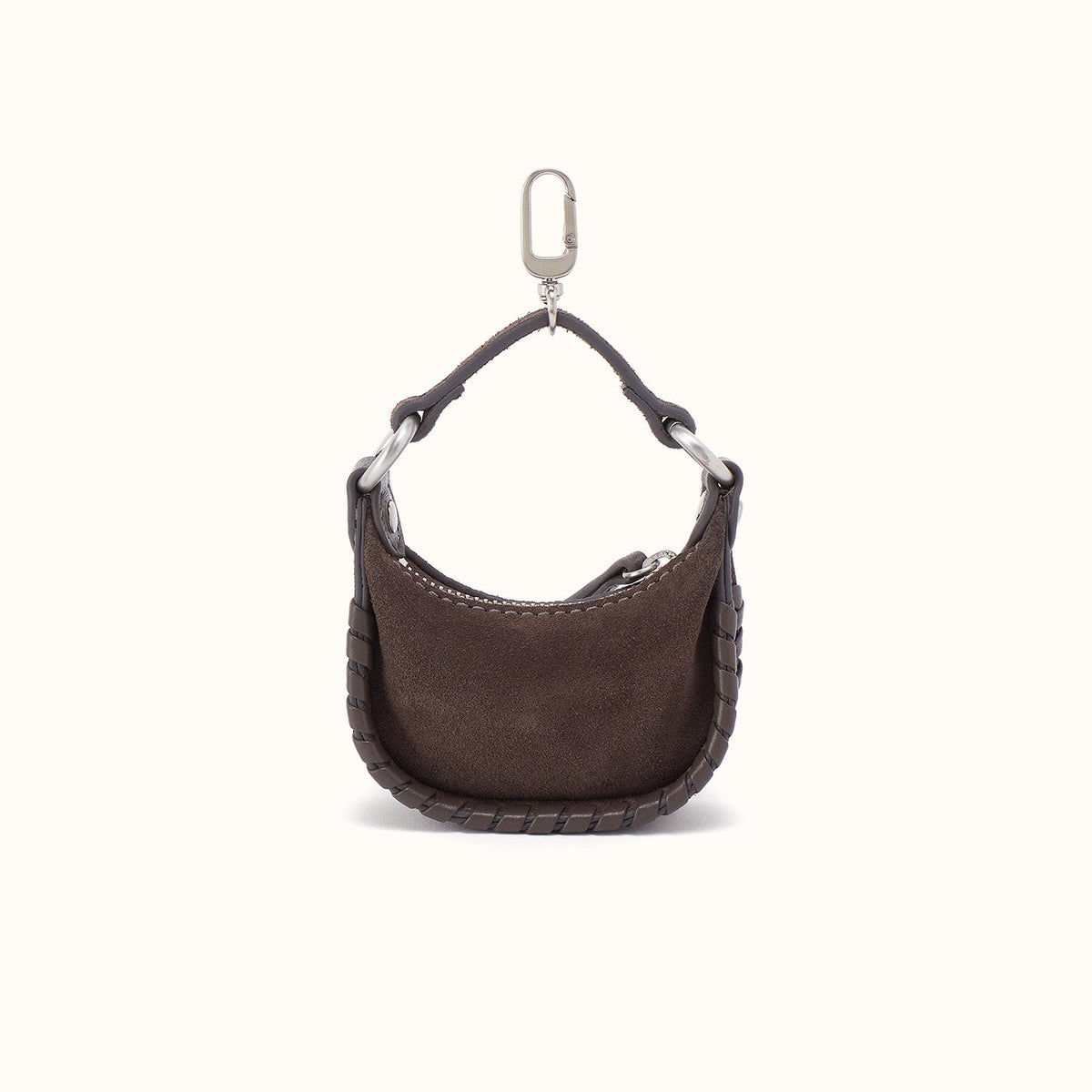 Mia Micro Charm In Pebbled Leather