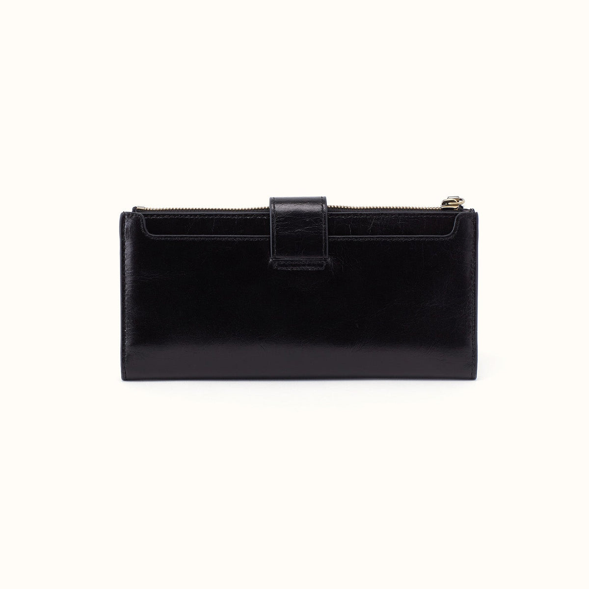 Dunn Continental Wallet In Polished Leather