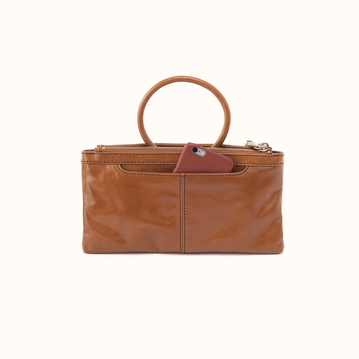 Sable Crossbody In Polished Leather