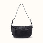 Contour Shoulder Crossbody In Buffed Leather