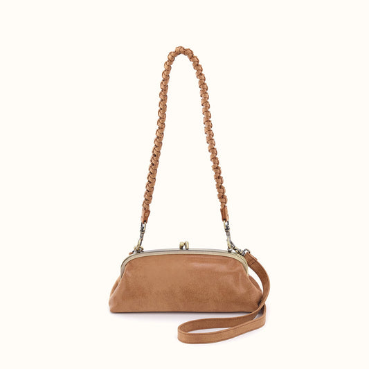 Alba Frame Small Shoulder In Buffed Leather