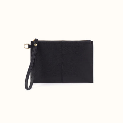 Vida Small Pouch In Micro Pebbled Leather