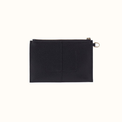 Vida Small Pouch In Micro Pebbled Leather