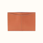 Vida Laptop Sleeve In Micro Pebbled Leather - Biscuit- FOL