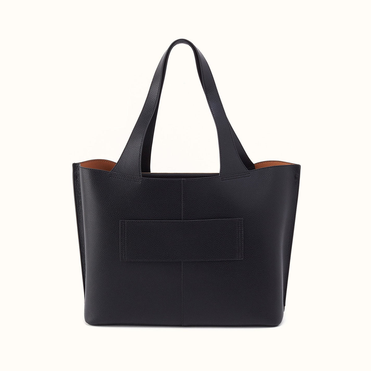 Vida Large Tote In Micro Pebbled Leather