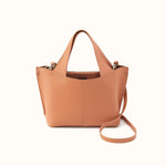 Vida Small Tote In Micro Pebbled Leather