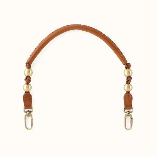 Tamborine Strap In Polished Leather