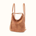 Merrin Convertible Backpack In Buffed Leather