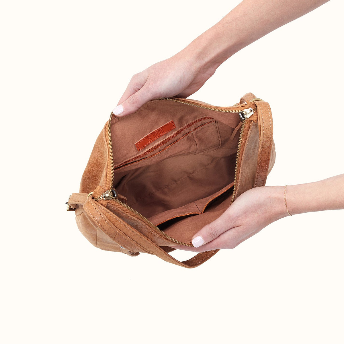 Merrin Convertible Backpack In Buffed Leather