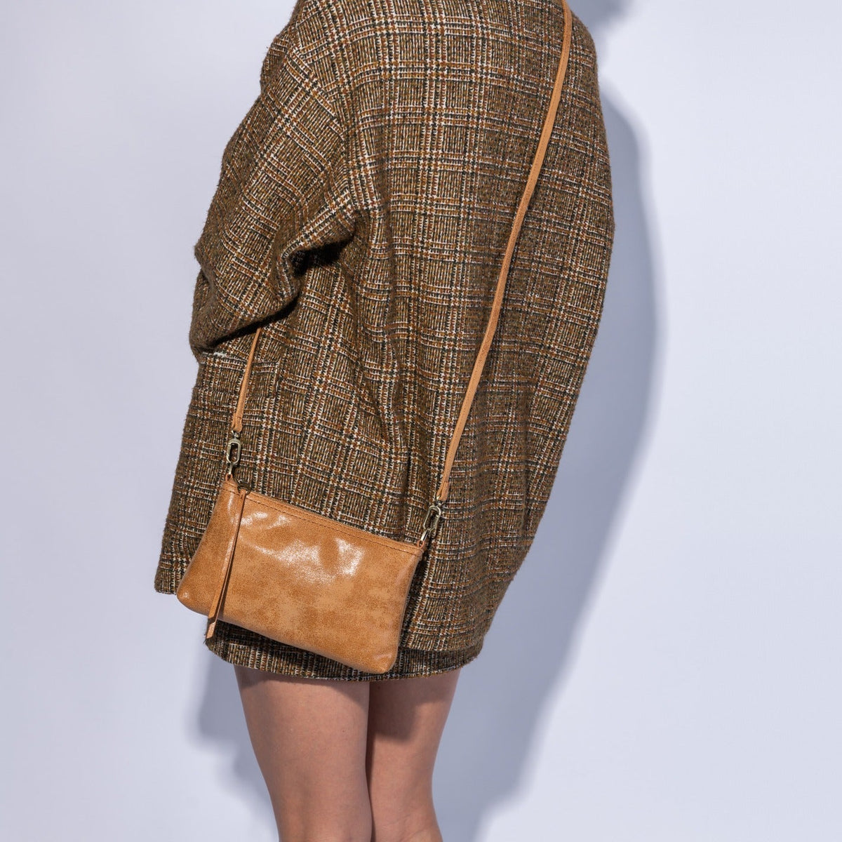 Darcy Crossbody In Buffed Leather