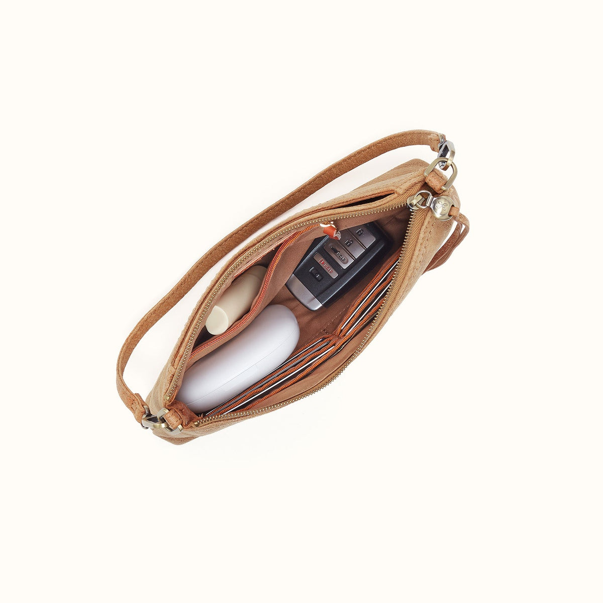 Darcy Crossbody In Buffed Leather