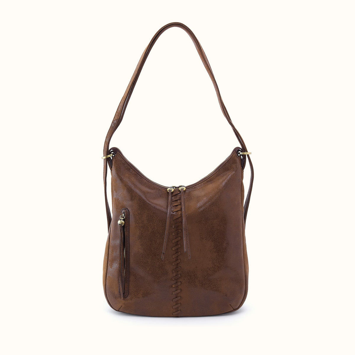 Merrin Convertible Backpack In Buffed Leather