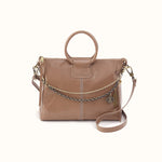 Sheila Medium Satchel In Polished Leather