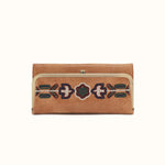 Rachel Continental Wallet In Buffed Leather