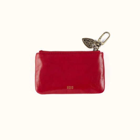 Sentiment Pouch "Love" In Polished Leather