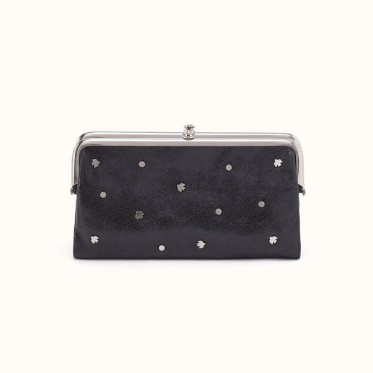 Lauren Clutch-Wallet In Buffed Leather