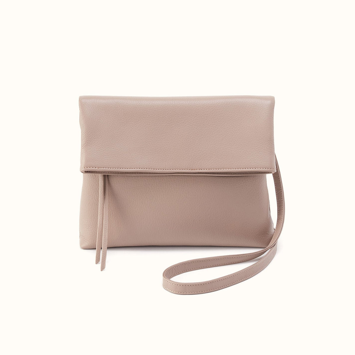 Draft Crossbody in Pebbled Leather - Warm Adobe- FOL