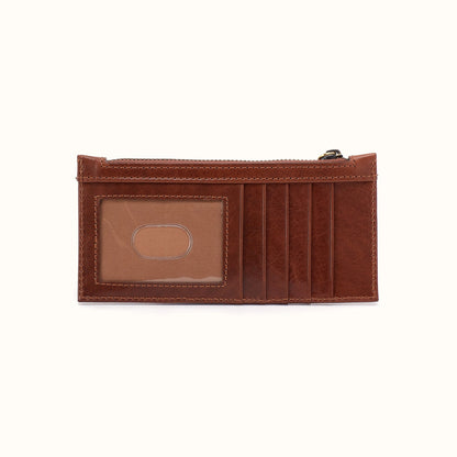 Carte Card Case In Patina Leather