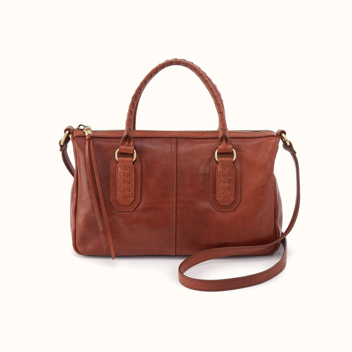 Expedition Satchel In Patina Leather