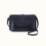 Expedition Shoulder Crossbody in Patina Leather - Navy Horizon- FOL