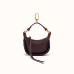 Mia Micro Charm In Suede Leather