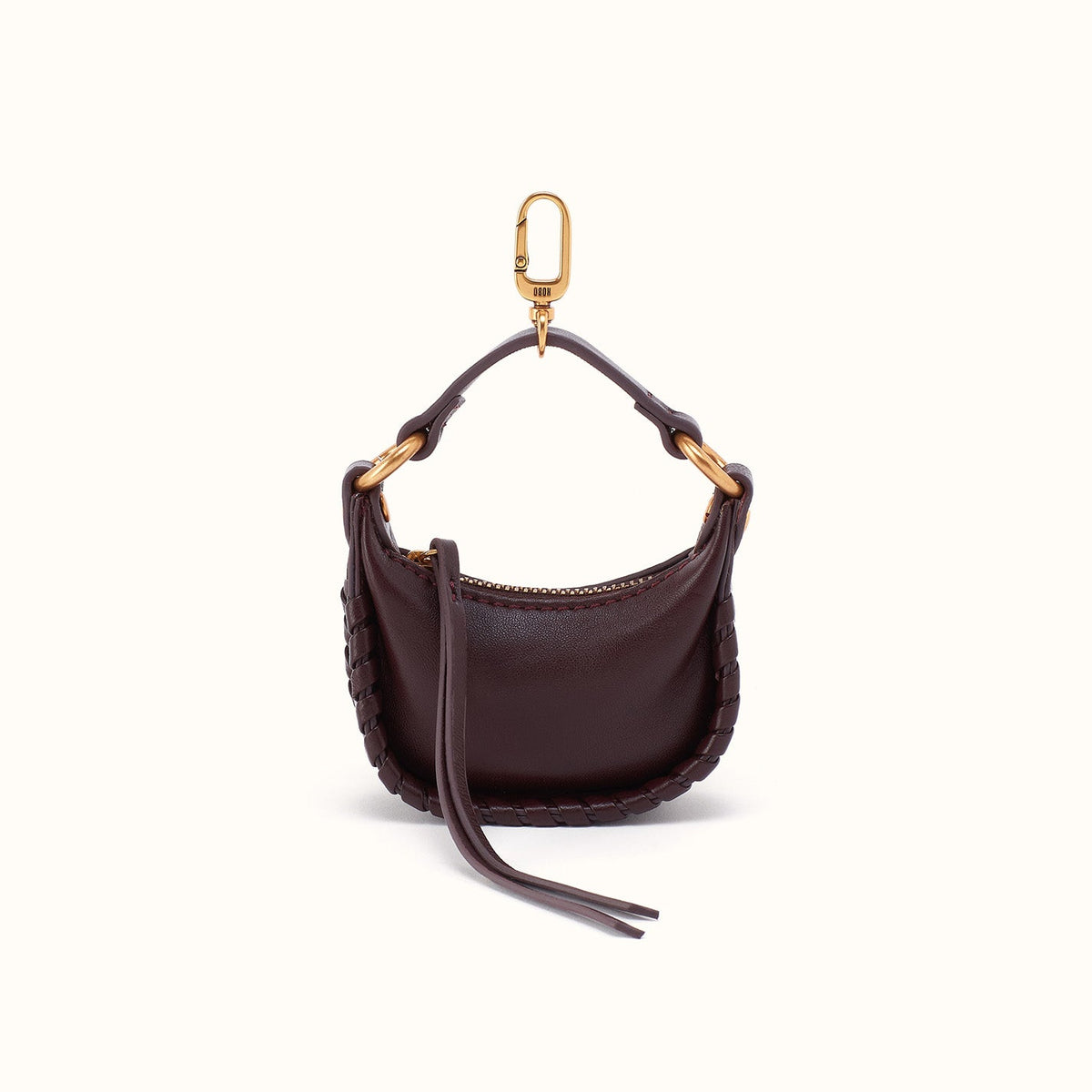Mia Micro Charm In Suede Leather