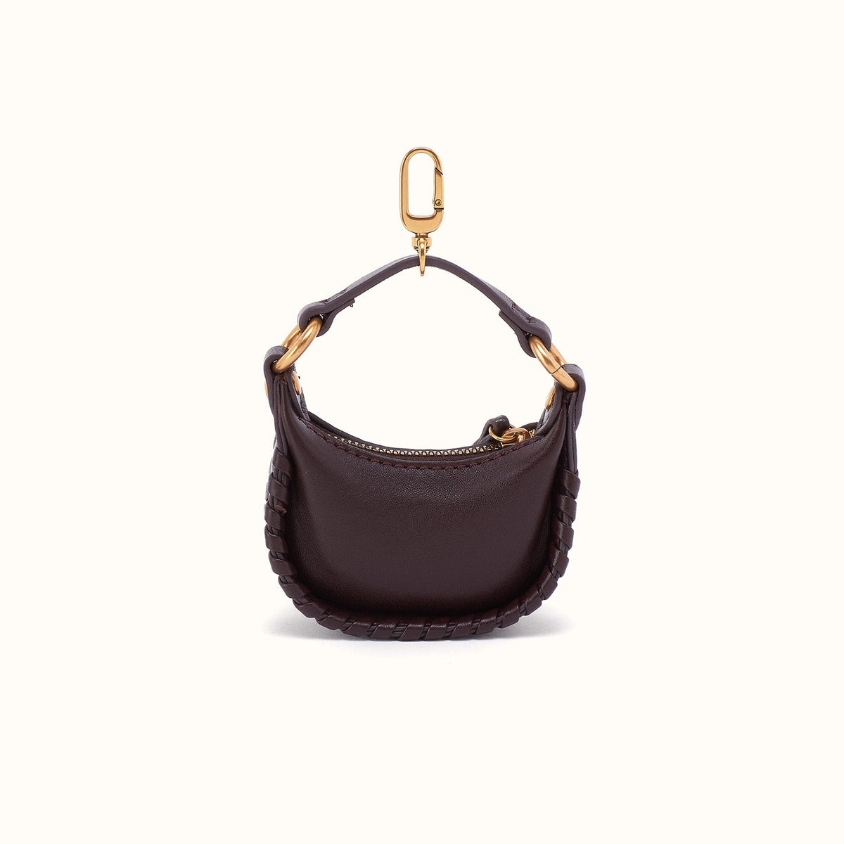 Mia Micro Charm In Suede Leather