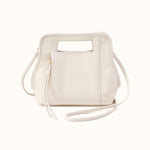 Ace Crossbody in Pebbled Leather - Coastal Cloud- FOL