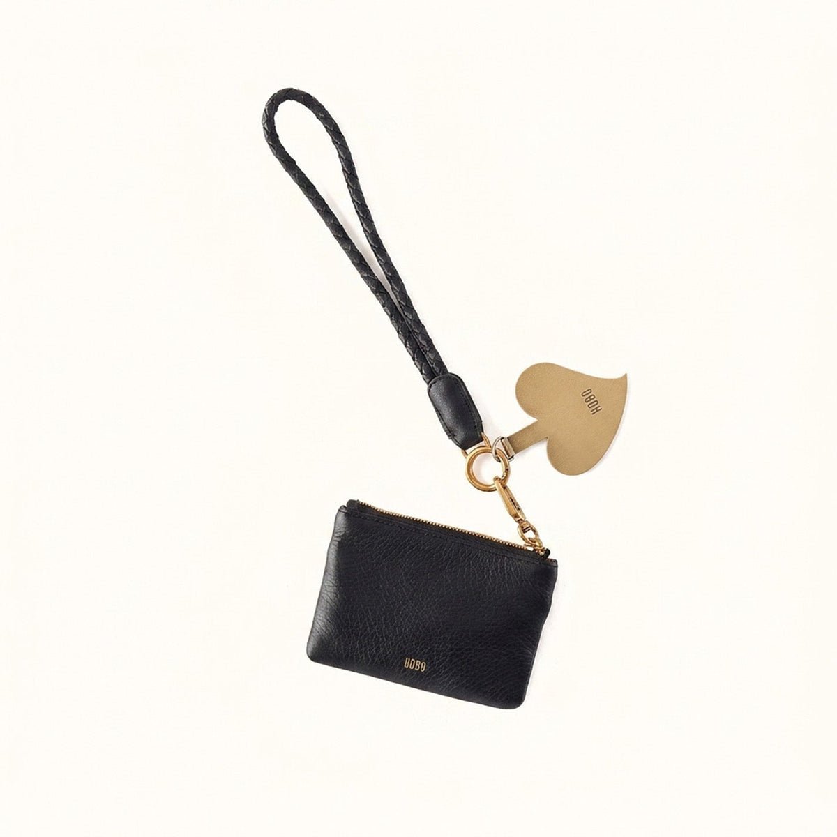 Lasso Phone Wristlet In Pebbled Leather