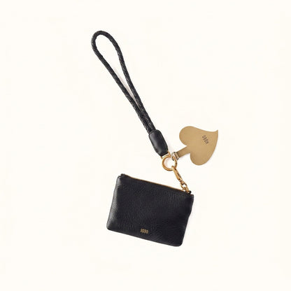 Lasso Phone Wristlet In Pebbled Leather