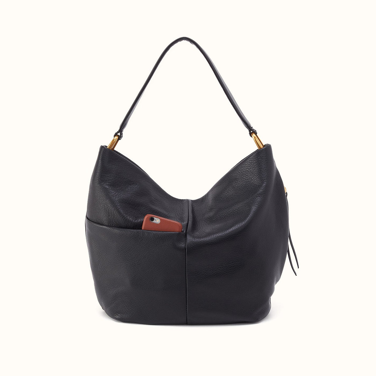 Harley Hobo In Pebbled Leather