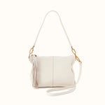 Kori Crossbody Shoulder in Pebbled Leather - Coastal Cloud- FOL
