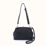 Alba Frame Large Shoulder In Pebbled Leather