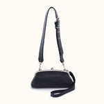 Alba Frame Small Shoulder In Pebbled Leather