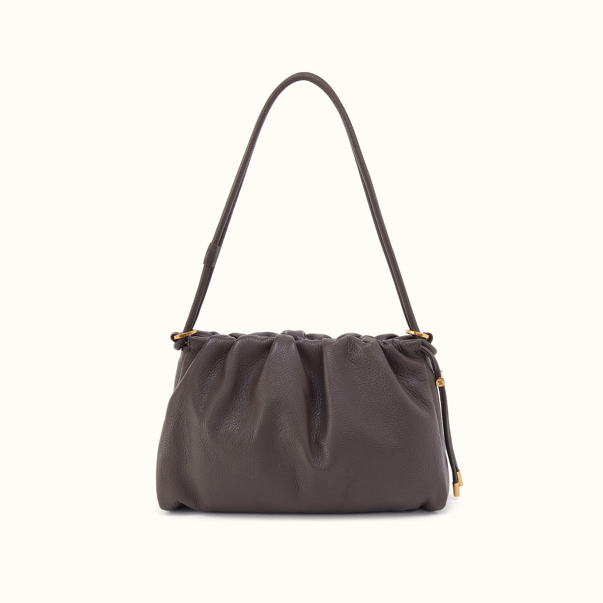 Isabelle Shoulder In Pebbled Leather