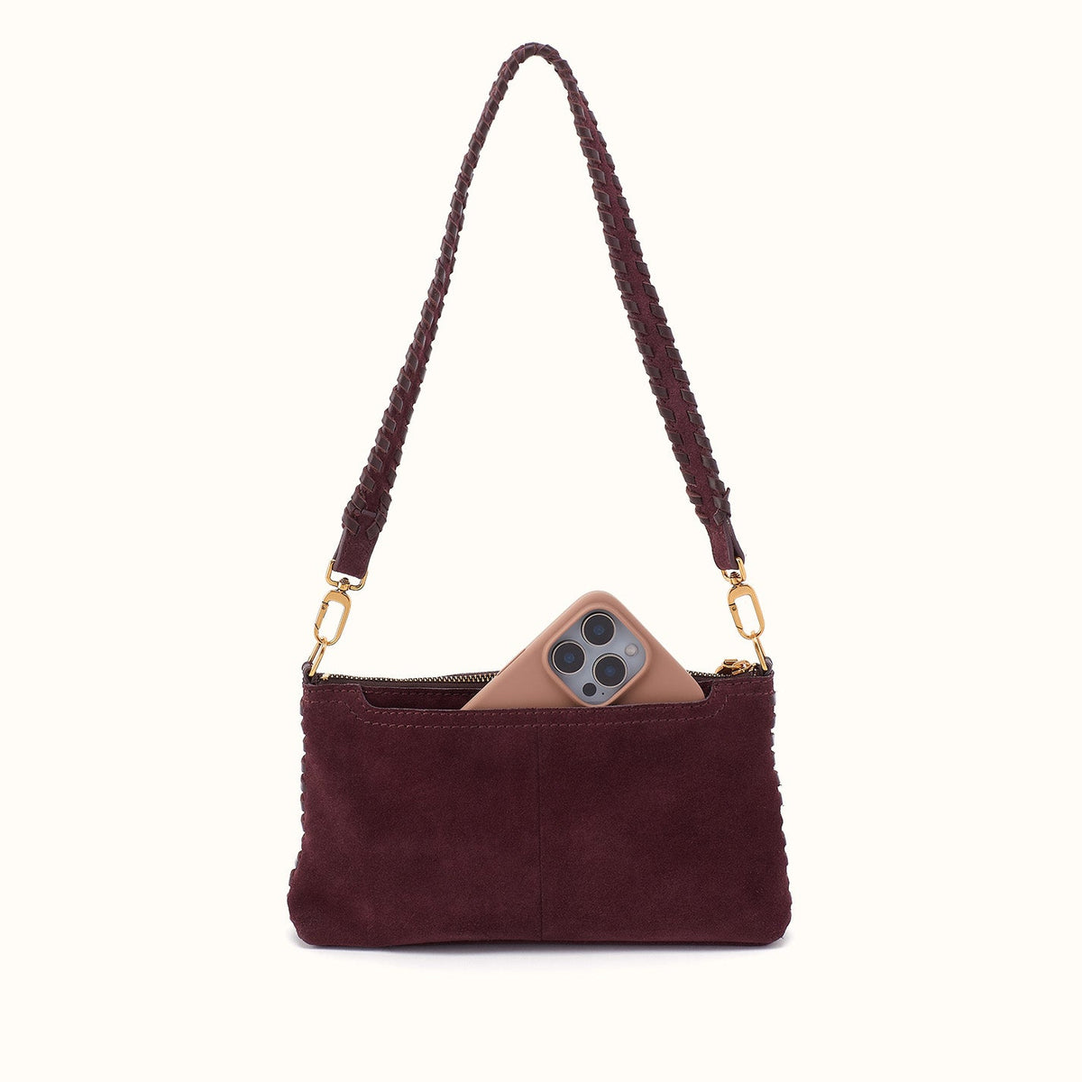 Darcy Crossbody In Suede Leather