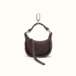 Mia Micro Charm In Pebbled Leather