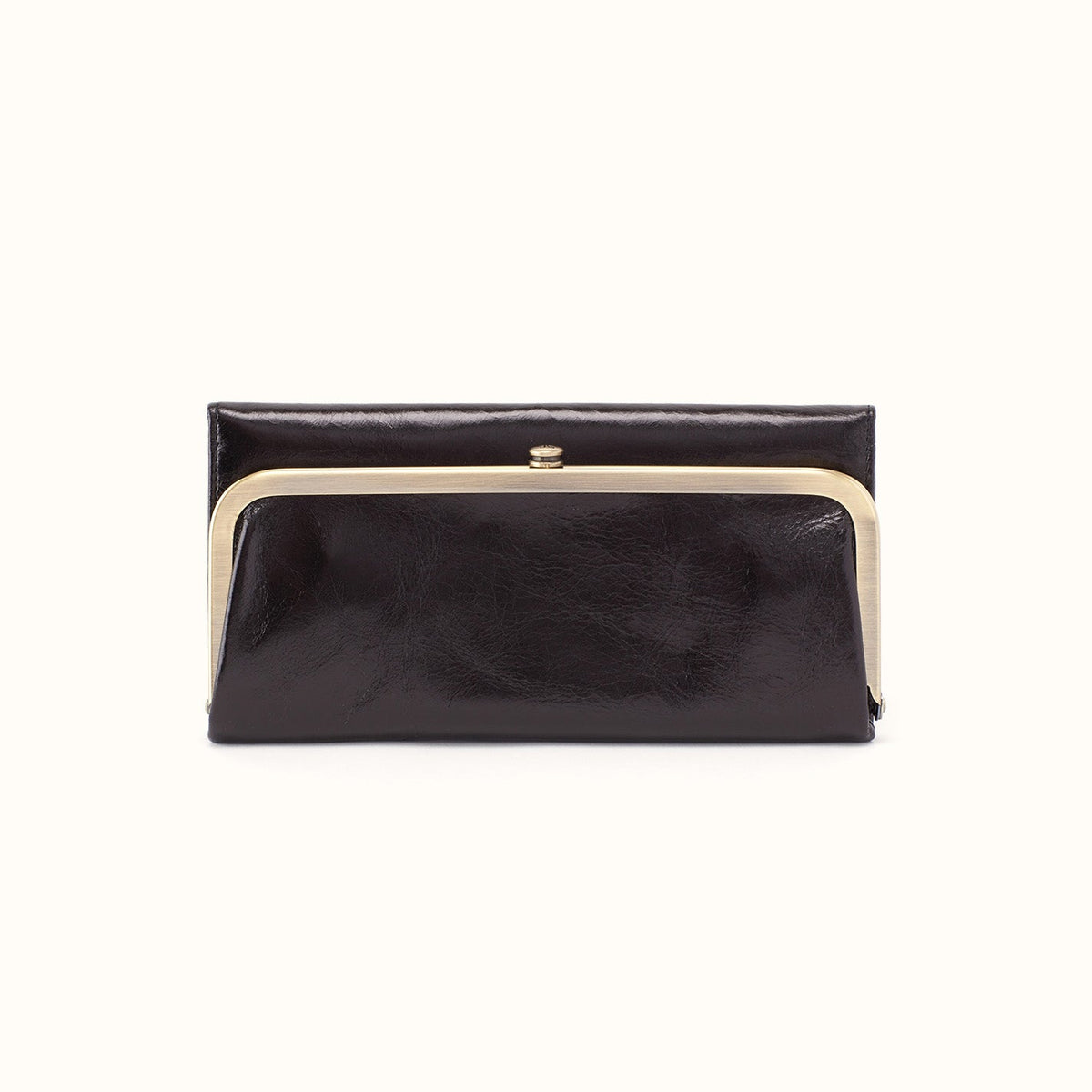 Rachel Continental Wallet In Polished Leather