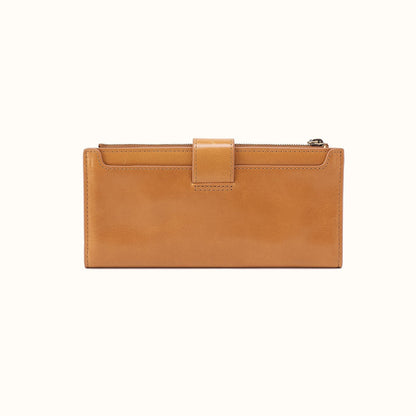 Dunn Continental Wallet In Polished Leather