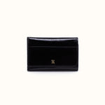 Jill Trifold Wallet In Polished Leather
