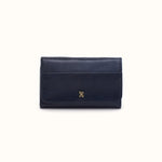 Jill Trifold Wallet In Polished Leather