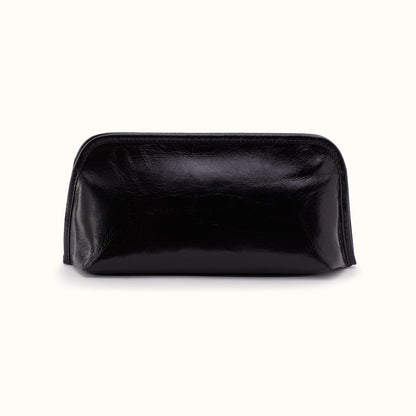 Beauty Brush Case In Polished Leather
