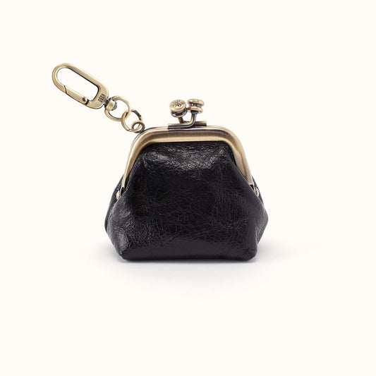 Run Frame Pouch In Polished Leather