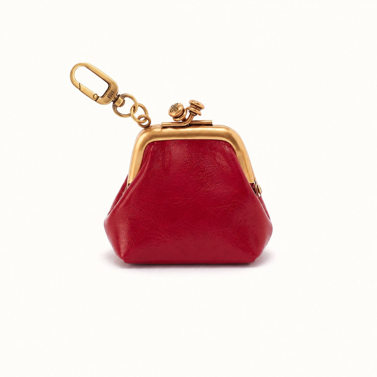 Run Frame Pouch In Polished Leather