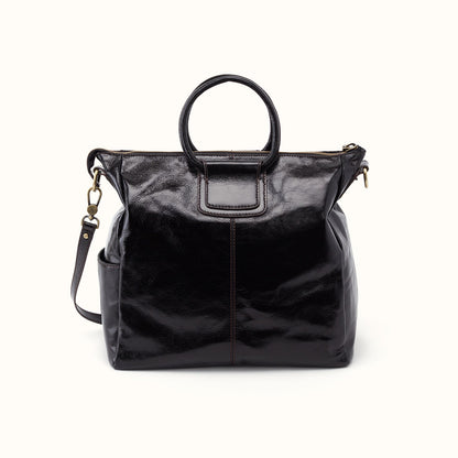 Sheila Large Satchel In Polished Leather